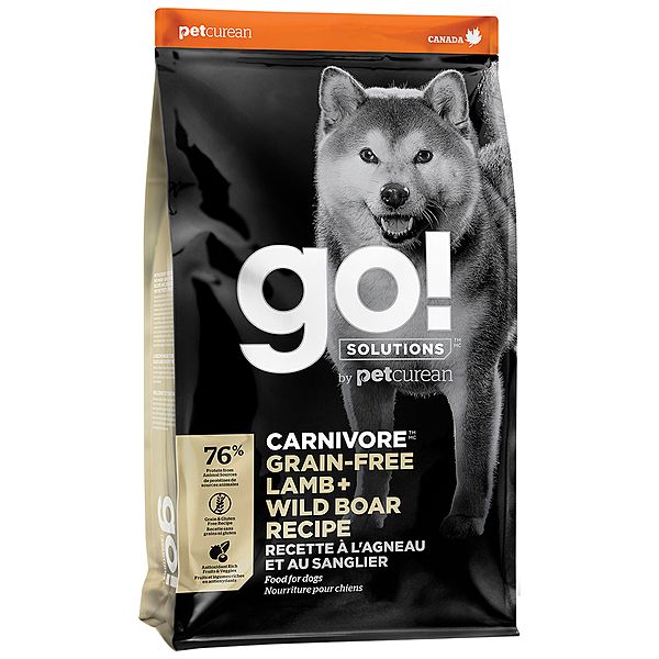 Go! Dog Carnivore Grain Free Lamb & Wild Boar Recipe 12lb/5.4kg