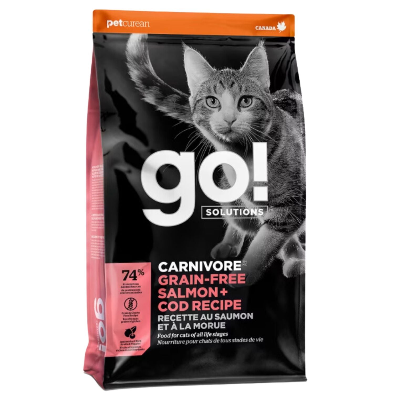 Go! Cat Carnivore Salmon & Cod 3Lb/1.3Kg