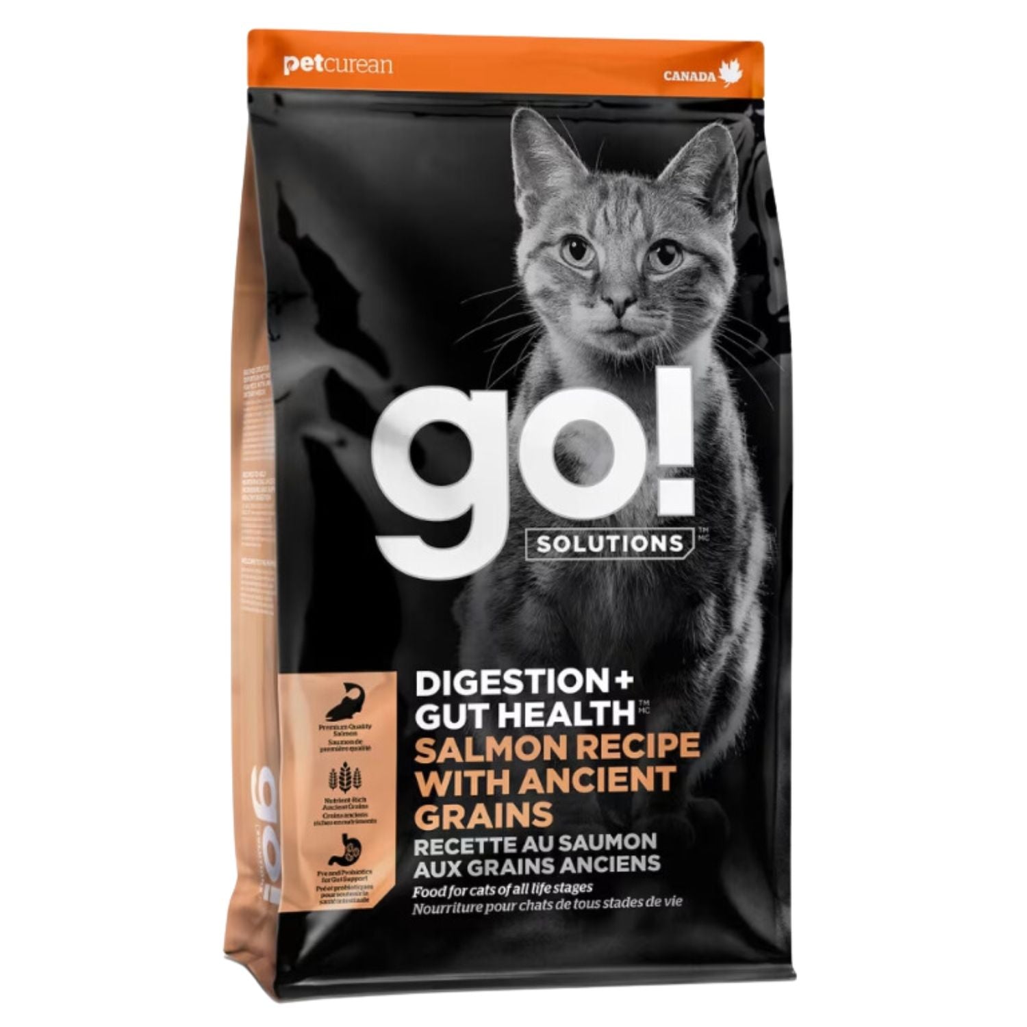 Go! Cat Digestion & Gut Health Salmon & Ancient Grain 3Lb/1.3Kg