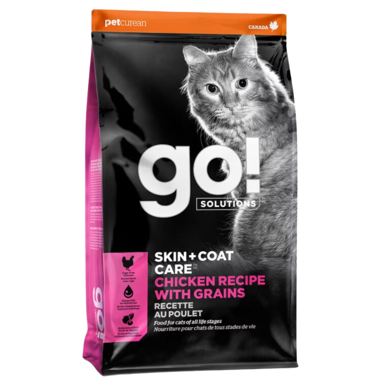 Go! Cat Skin & Coat Chicken 3Lb/1.3Kg