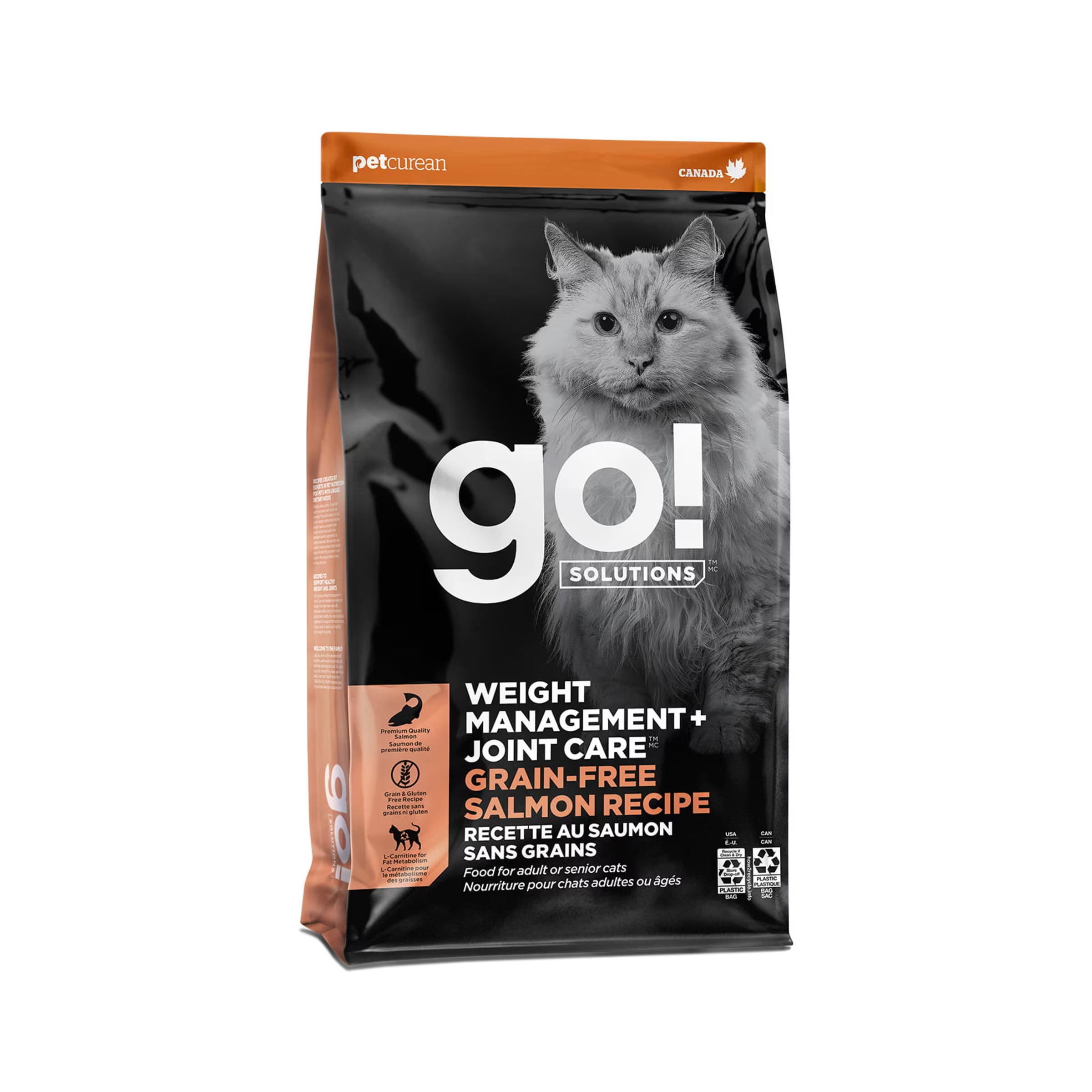 Go! Cat Weight Management & Joint Care Grain Free Salmon Recipe 3lb/1.3kg
