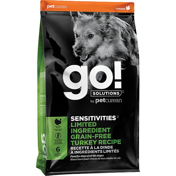 Go! Dog Sensitivities Lid Turkey 22Lb/10Kg