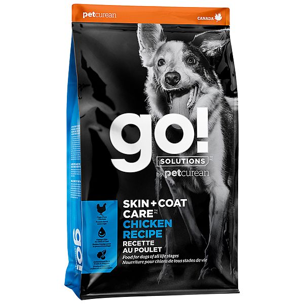 Go! Dog Skin & Coat Car Chicken Recipe With Grain 12lb/5.4kg