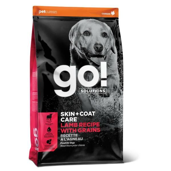 Go! Dog Skin & Coat Care Lamb Recipe With Grain 3.5lb/1.6kg