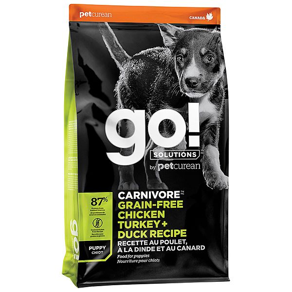 Go! Puppy Carnivore Chicken, Turkey & Duck 3.5Lb/1.6Kg