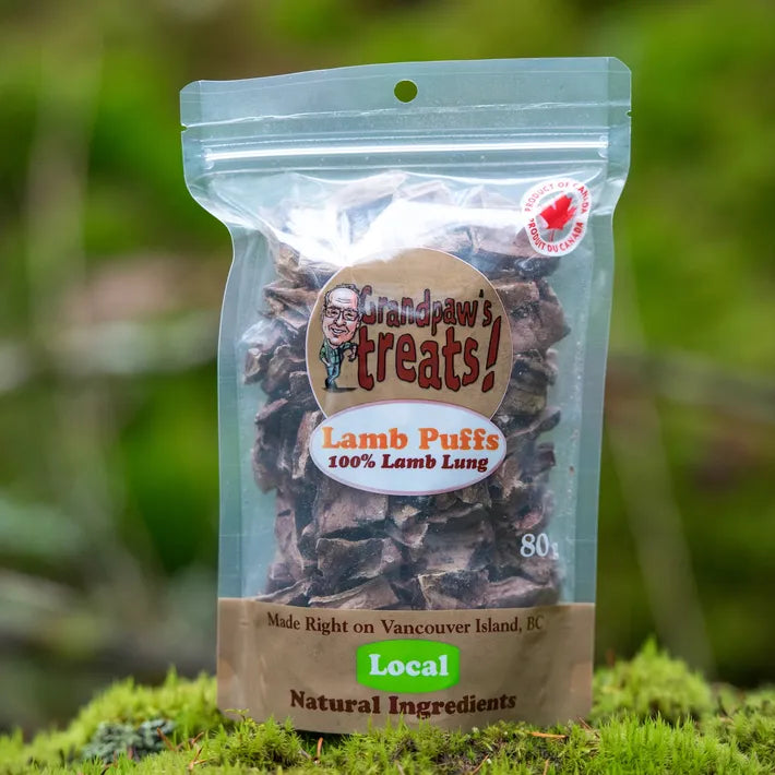 Grandpaw's Lamb Puffs 80g