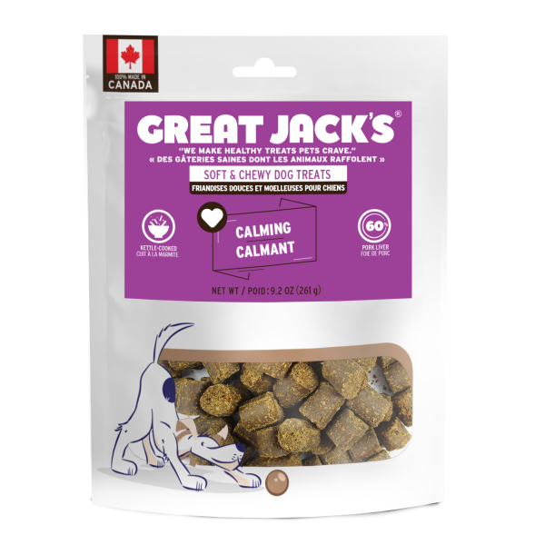 Great Jack'S Dog Functional Calming Treats 9.2Oz/261G