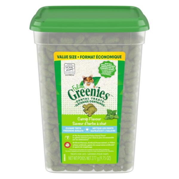 Greenies Feline Dental Catnip Flavour Value Size 9.75Oz/227G