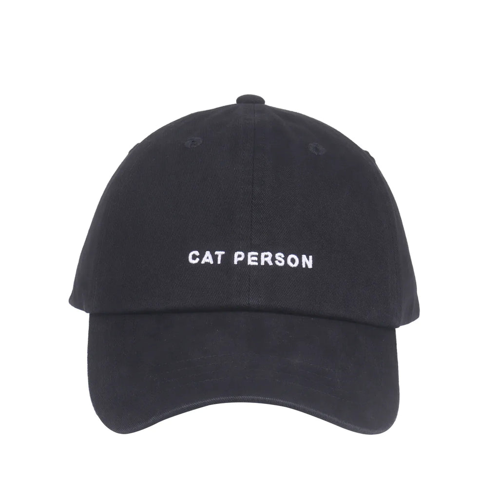 HatPhile Cat Person Baseball Cap