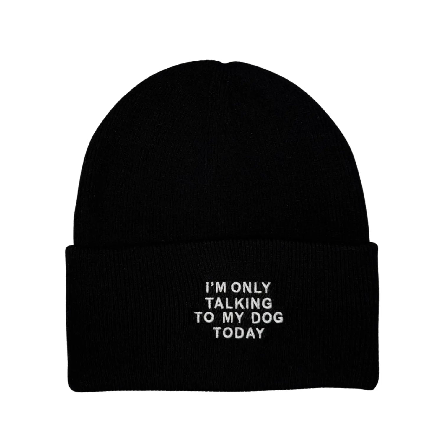 HatPhile I'm Only Talking to My Dog Beanie