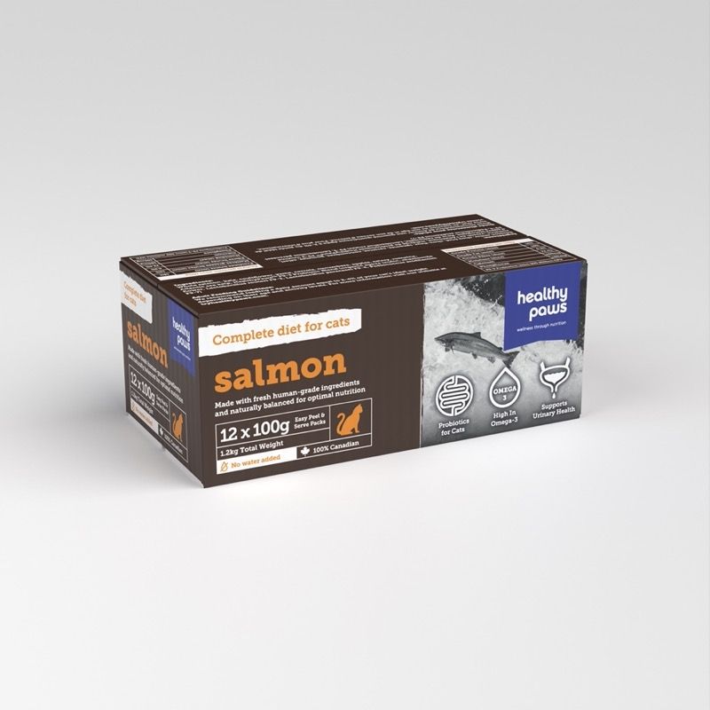 Healthy Paws Cat Salmon Dinner 2.64lb/1.99kg