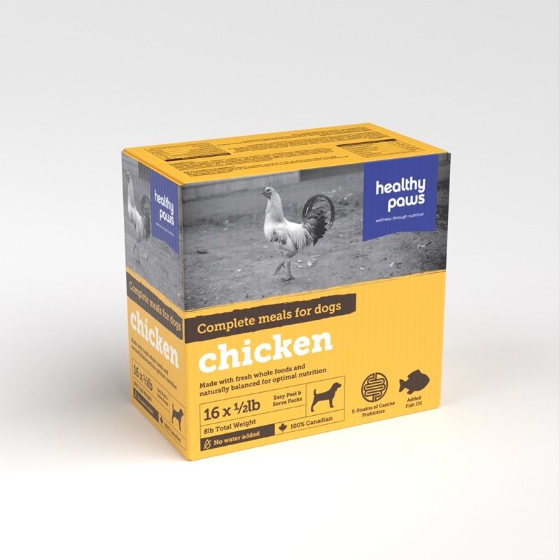 Healthy Paws Dog Chicken Dinner 8lb/3.6kg