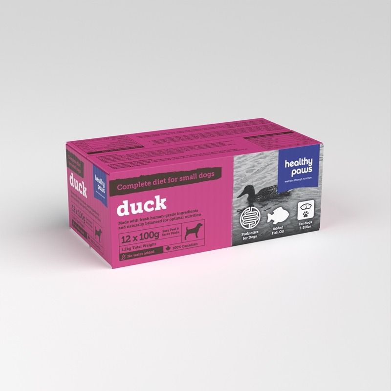 Healthy Paws Dog Duck Dinner 2.64lb/1.99kg