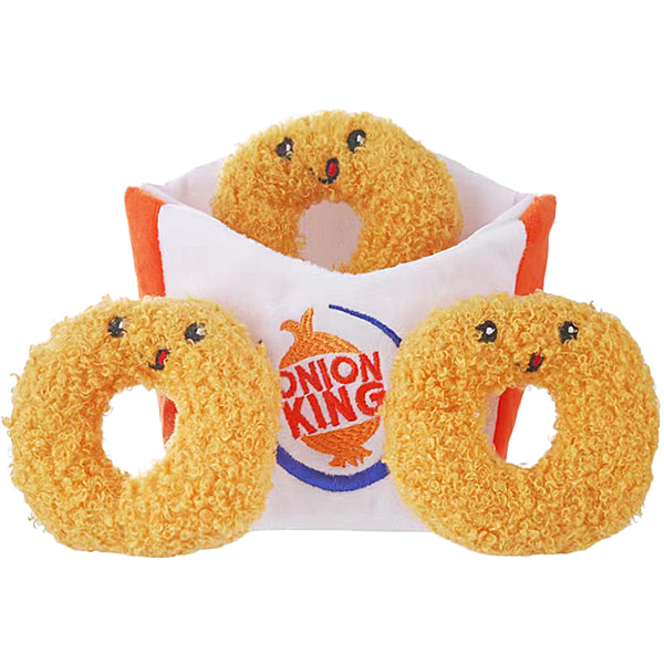 HugSmart Fuzzy Friendz Food Party Onion Rings