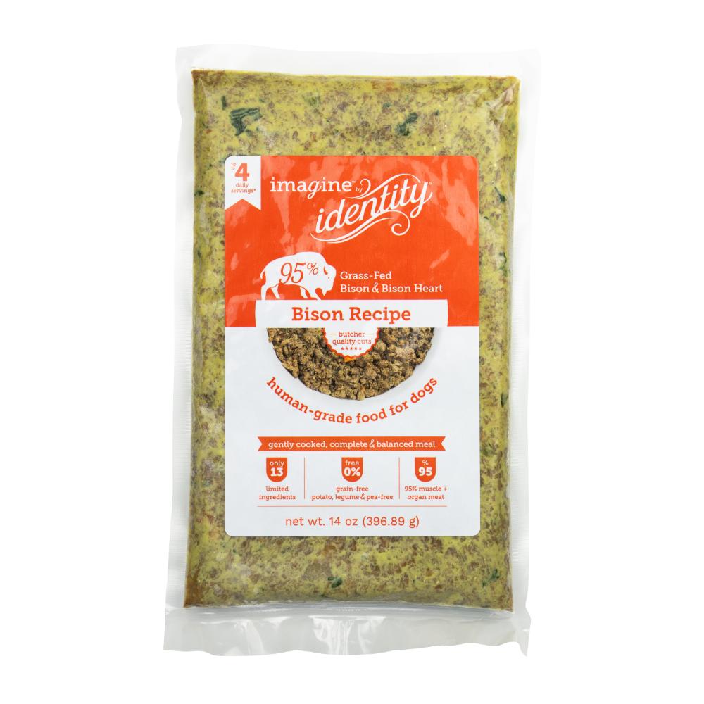 Identity Dog Imagine Bison Recipe 14oz
