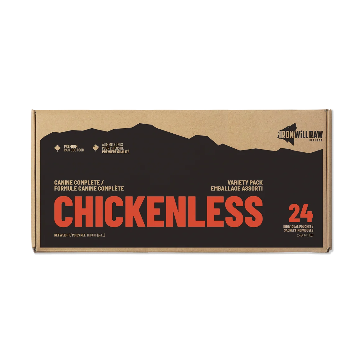 Iron Will Canine Complete Chickenless Feast 24lb
