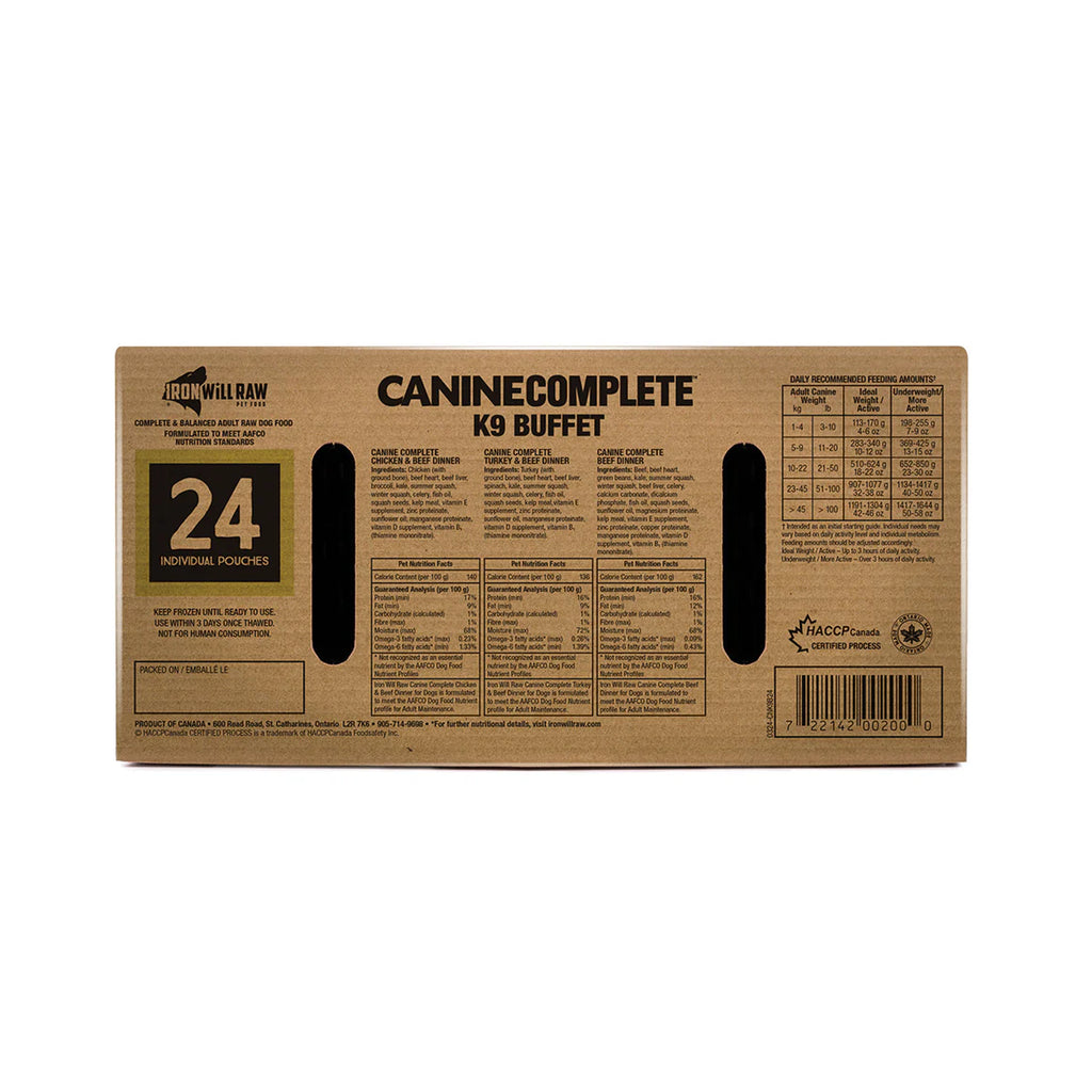 Iron Will Canine Complete K9 Buffet 24lb