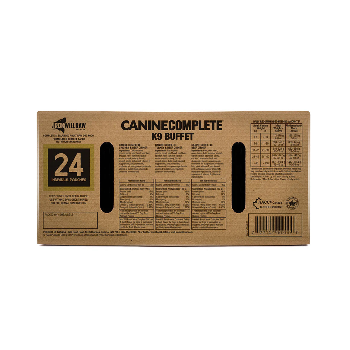 Iron Will Canine Complete K9 Buffet 24lb
