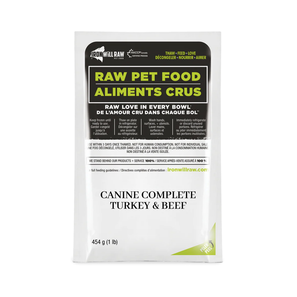 Iron Will Canine Complete Turkey & Beef Dinner 6lb