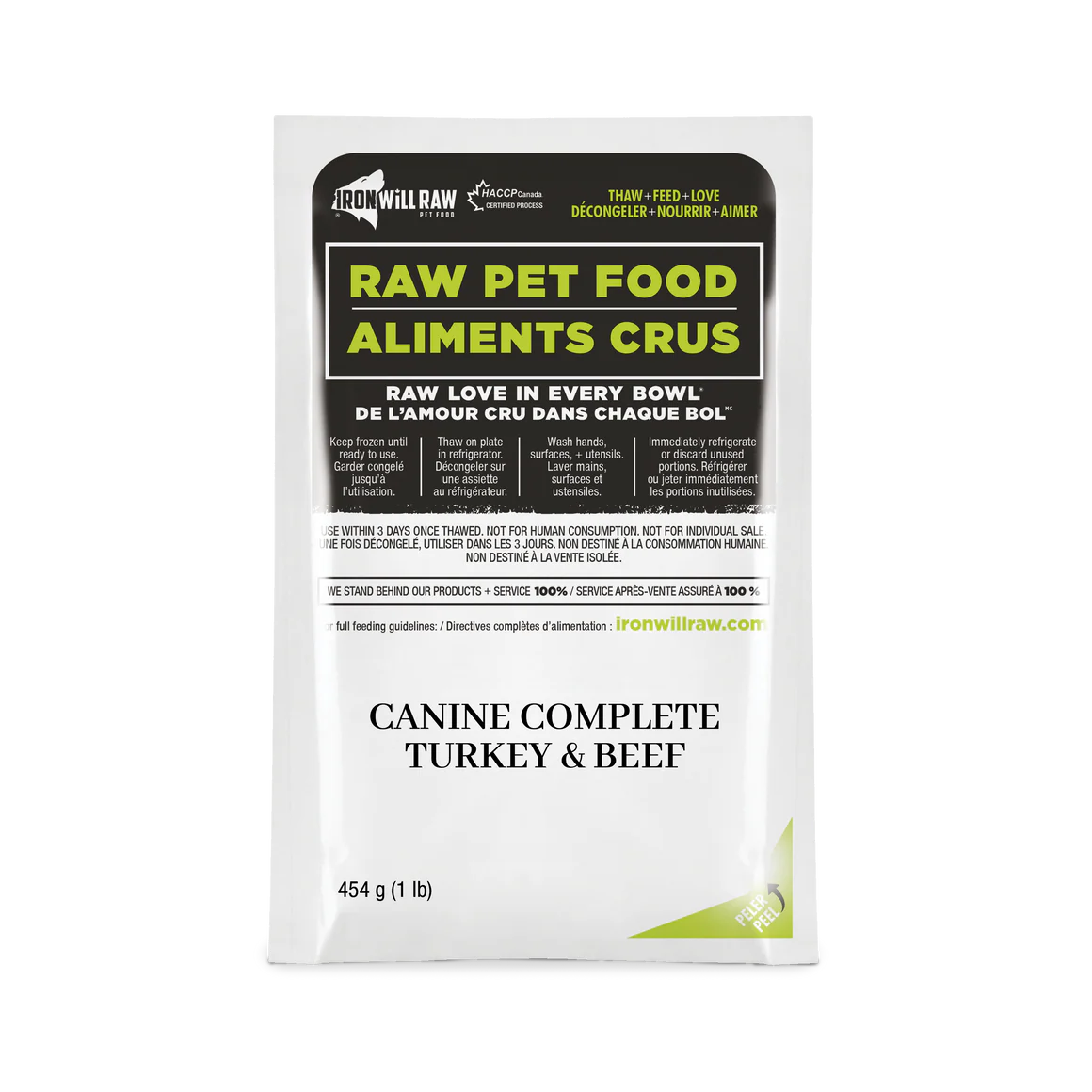 Iron Will Canine Complete Turkey & Beef Dinner 6lb