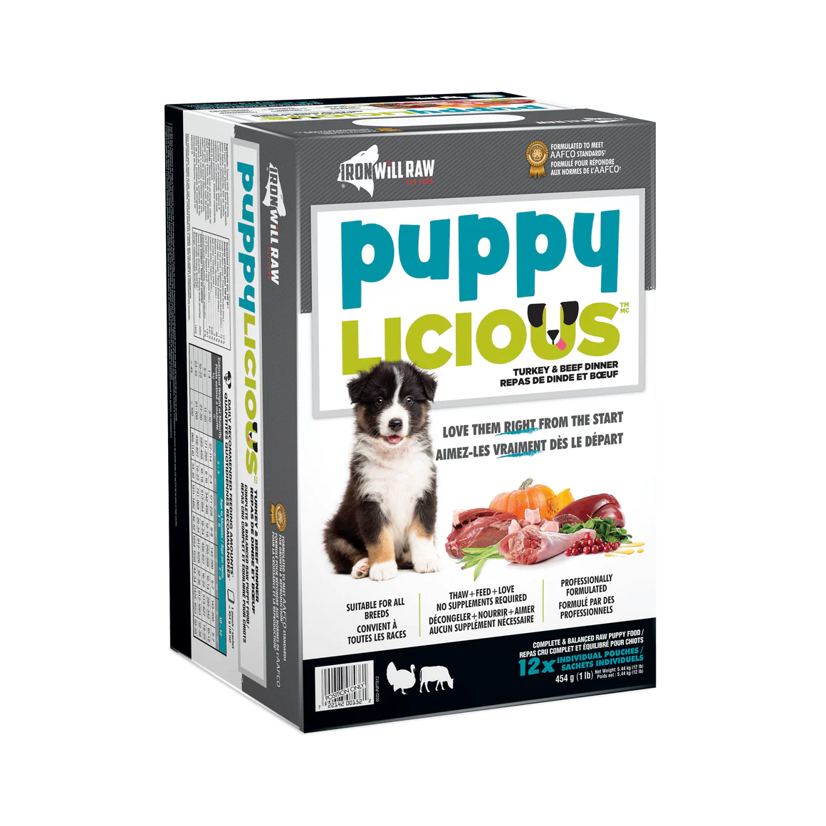 Iron Will Puppylicious Turkey & Beef 12lb