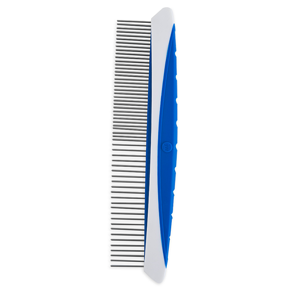JW GripSoft Rotating Comfort Grooming Comb 8"