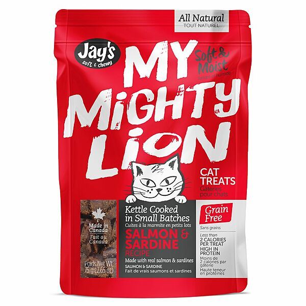 Jay'S My Mighty Lion Salmon & Sardine Recipe 75G