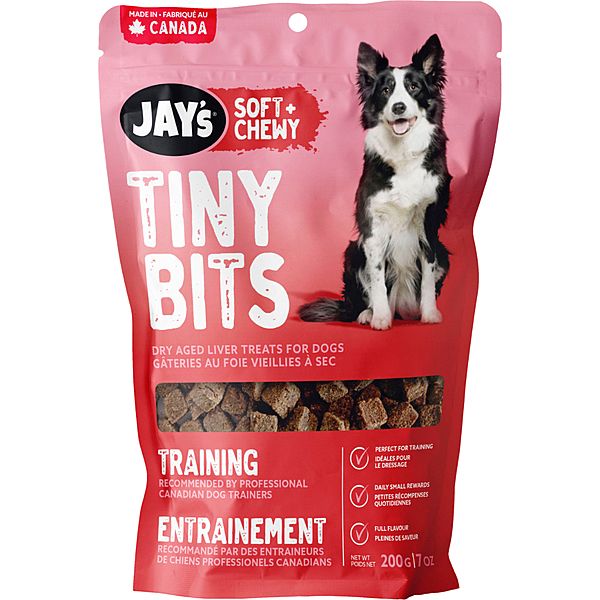 Jay's Soft + Chewy Tiny Bits Training Treats Pork Liver Recipe 200G/7Oz