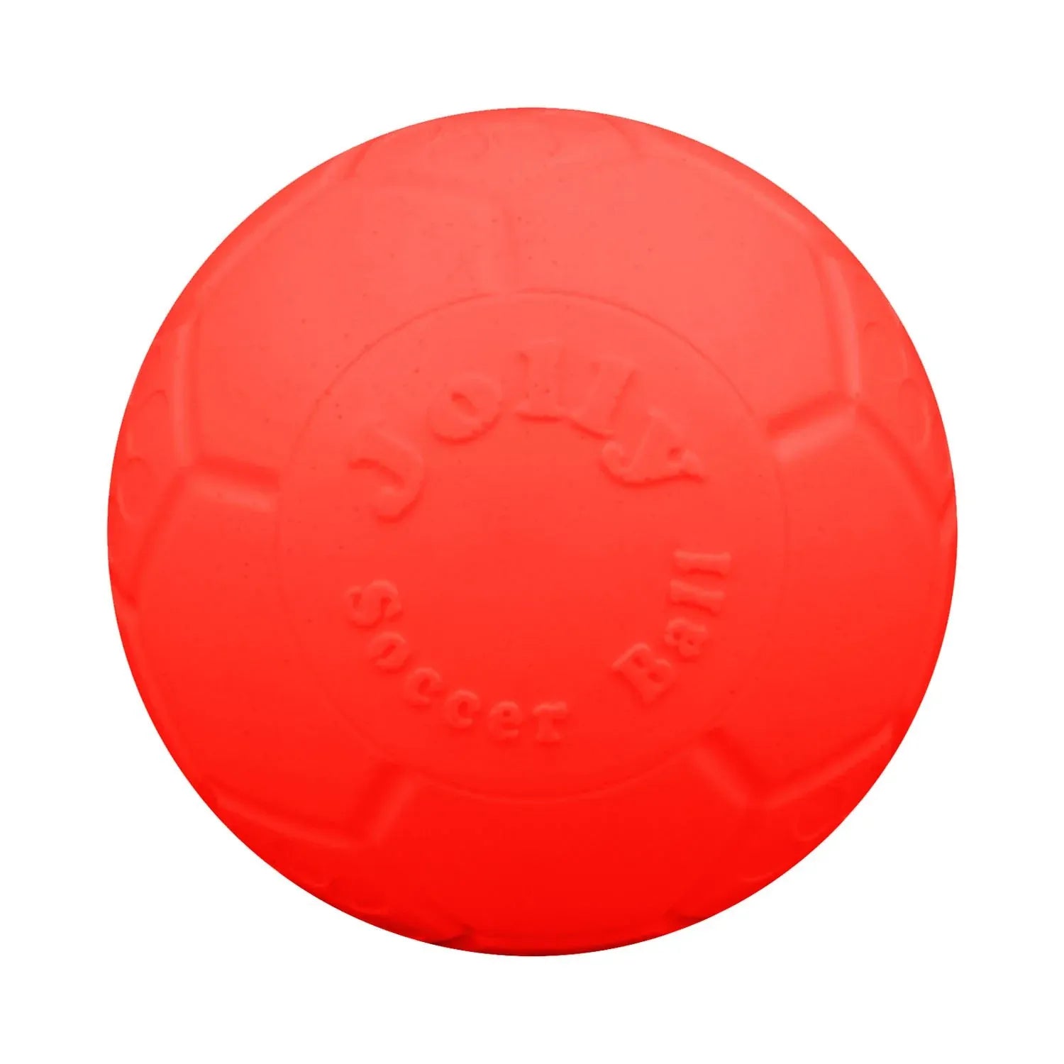 Jolly Pets Soccer Ball Orange/Red 6"
