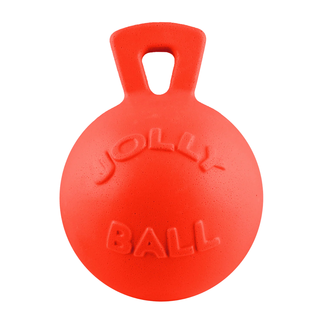 Jolly Pets Tug-N-Toss Ball Red 6"