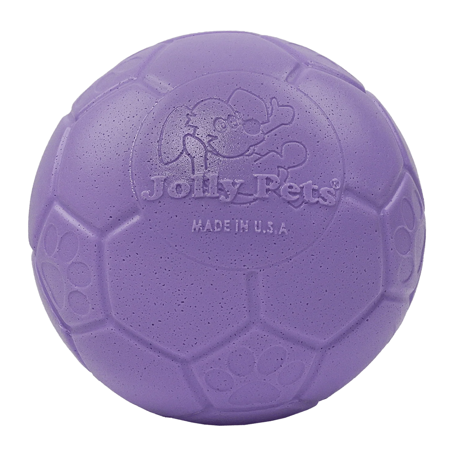 Jolly Pets Soccer Ball Light Purple 8"