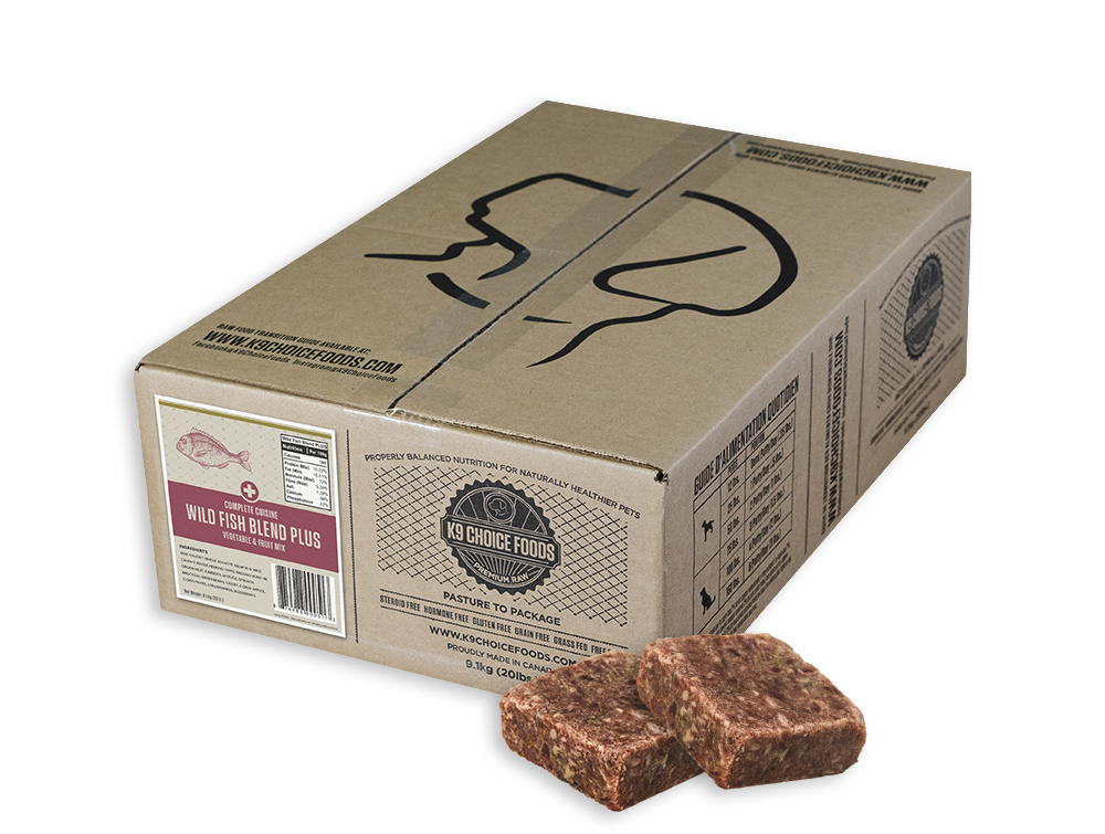 K9 Choice Complete Cuisine Wild Fish Blend Plus 20lb/9kg