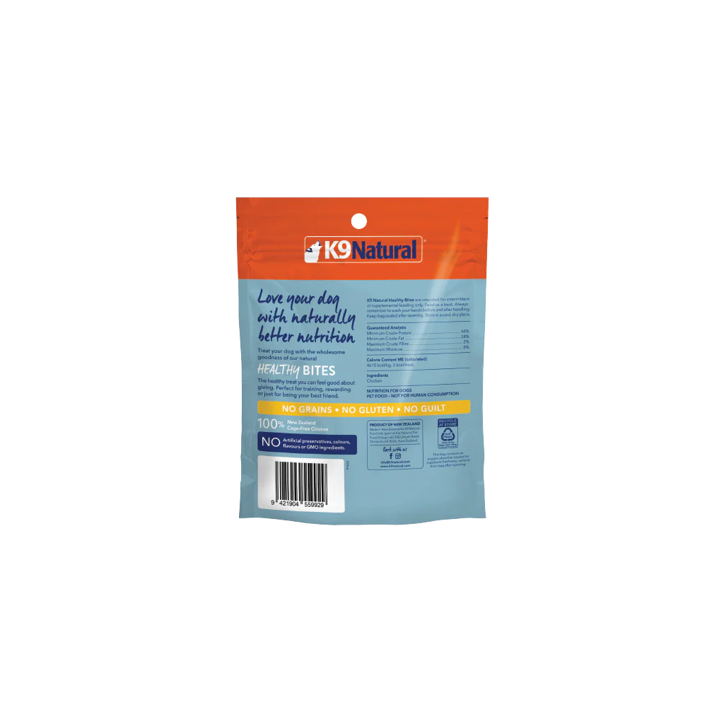 K9 Natural Freeze Dried Chicken Healthy Bites 1.76Oz/50G