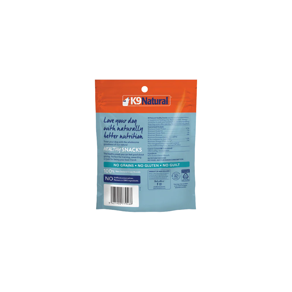 K9 Natural Green Mussels 1.76oz/50g