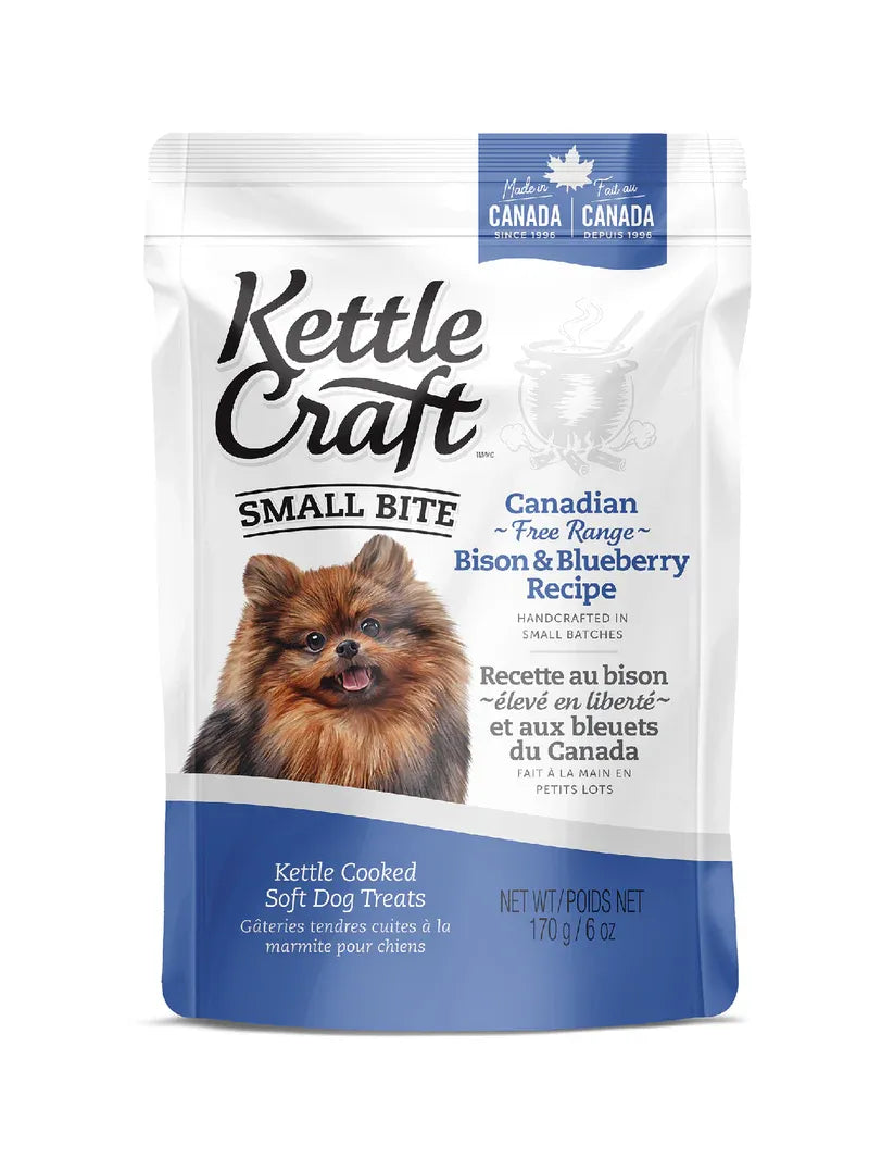Kettle Craft Small Bite Bison & Blueberry Recipe 170G