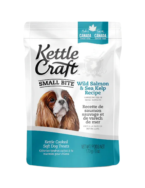 Kettle Craft Small Bite Wild Salmon & Sea Kelp Recipe 170G