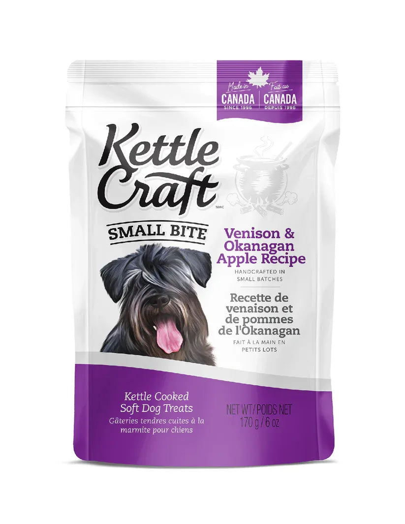 Kettle Craft Small Bite Venison & Okanagan Apple Recipe 170G