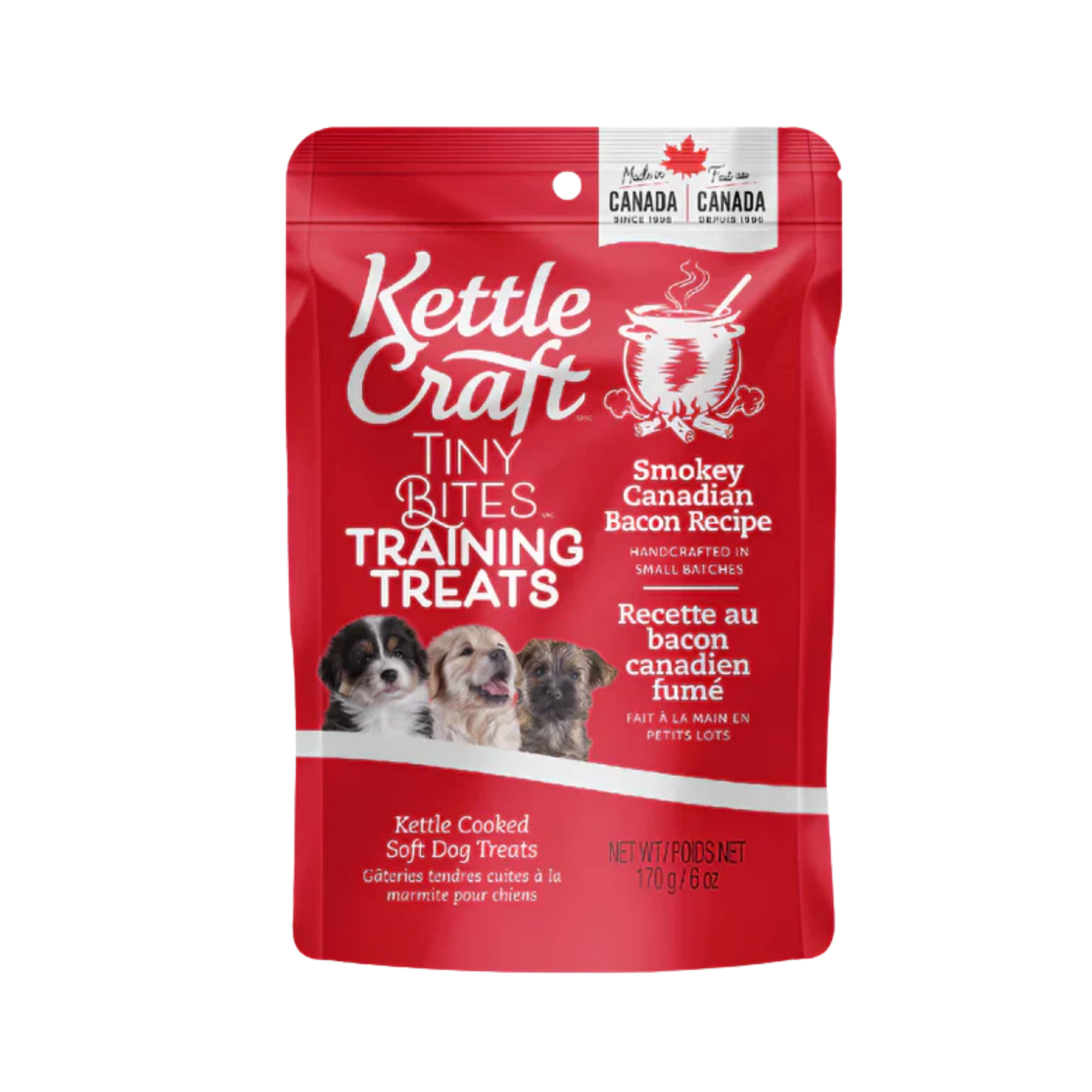 Kettle Craft Tiny Bites Smokey Canadian Bacon Recipe 170g/6oz