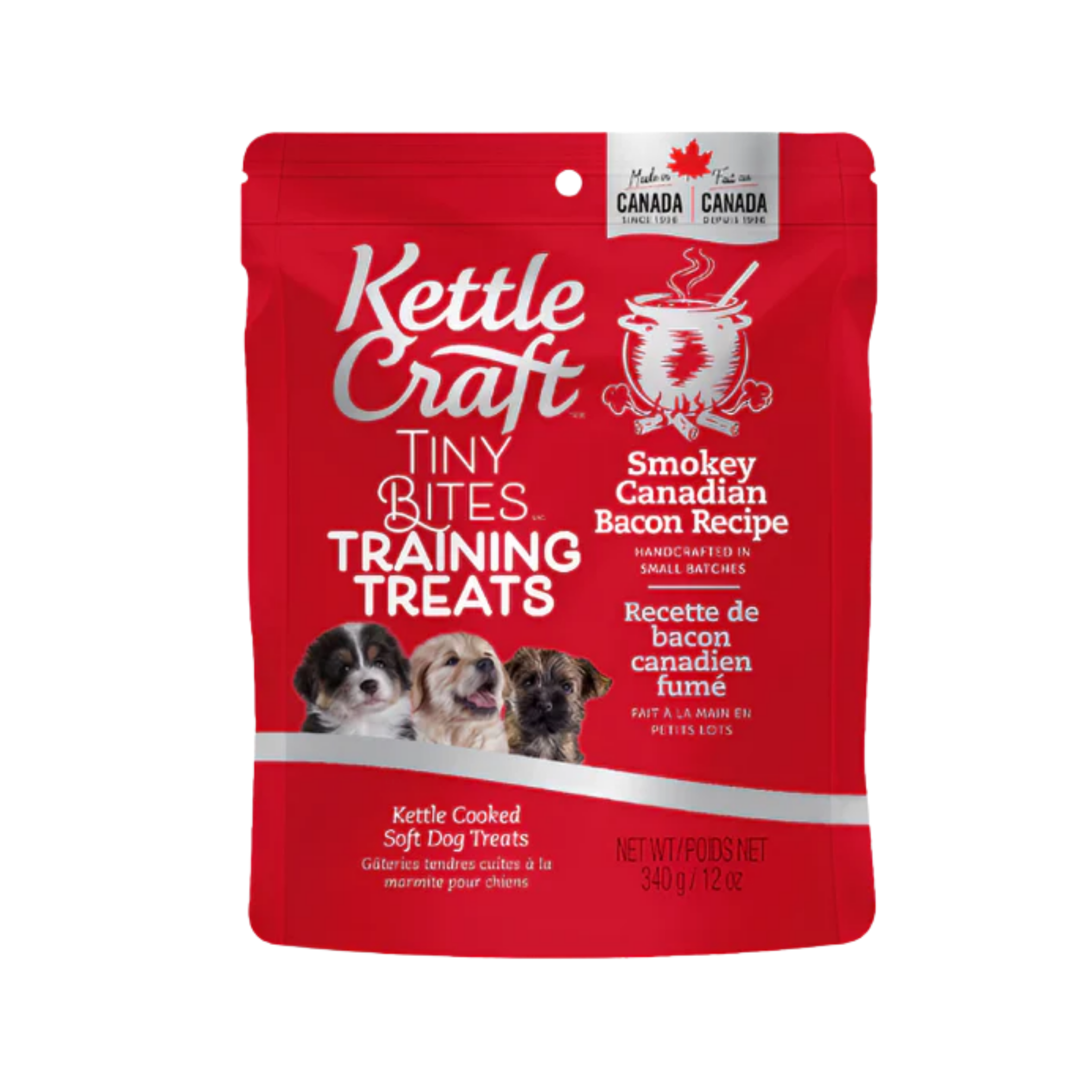 Kettle Craft Tiny Bites Smokey Canadian Bacon Recipe 340g/12oz