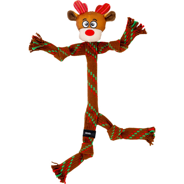 Kong Christmas Scrubz Reindeer Large