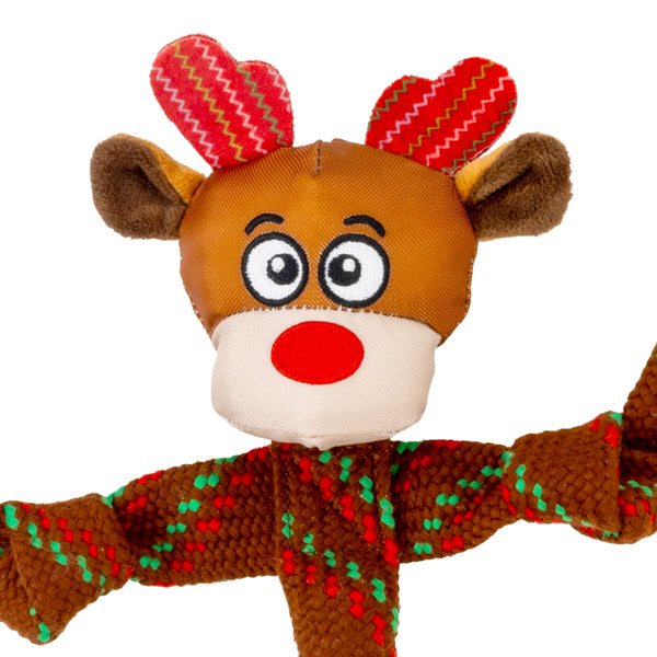 Kong Christmas Scrubz Reindeer Large