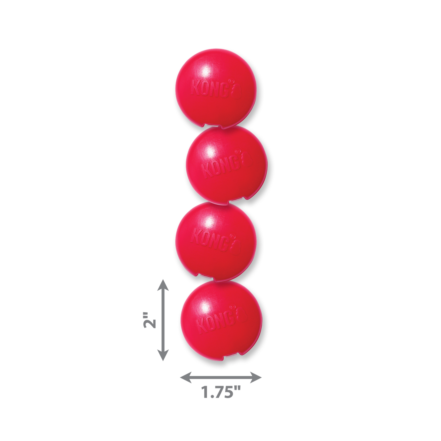 Kong Dr Noyz Refill Squeakers Large 4Pk
