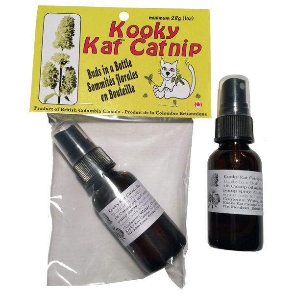 Kooky Kat Catnip Essential Oil Spray 28Ml