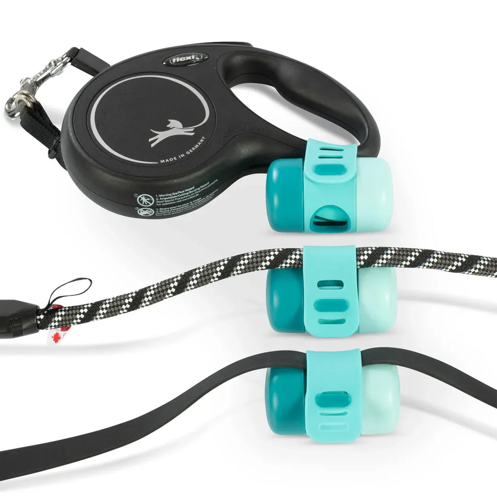 Messy Mutts Waste Bag Dispenser With Silicone Strap