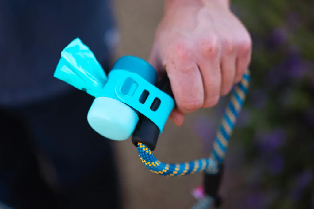 Messy Mutts Waste Bag Dispenser With Silicone Strap