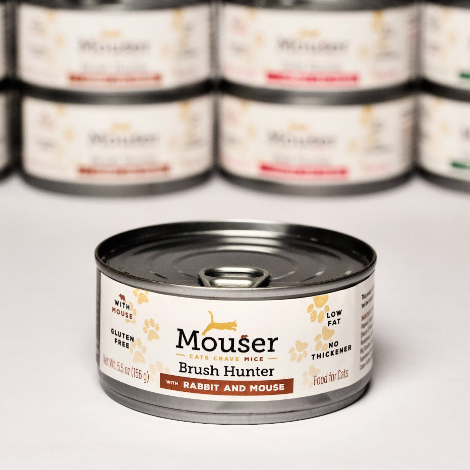 Mouser Brush Hunter With Rabbit & Mouse 5.5oz/155g