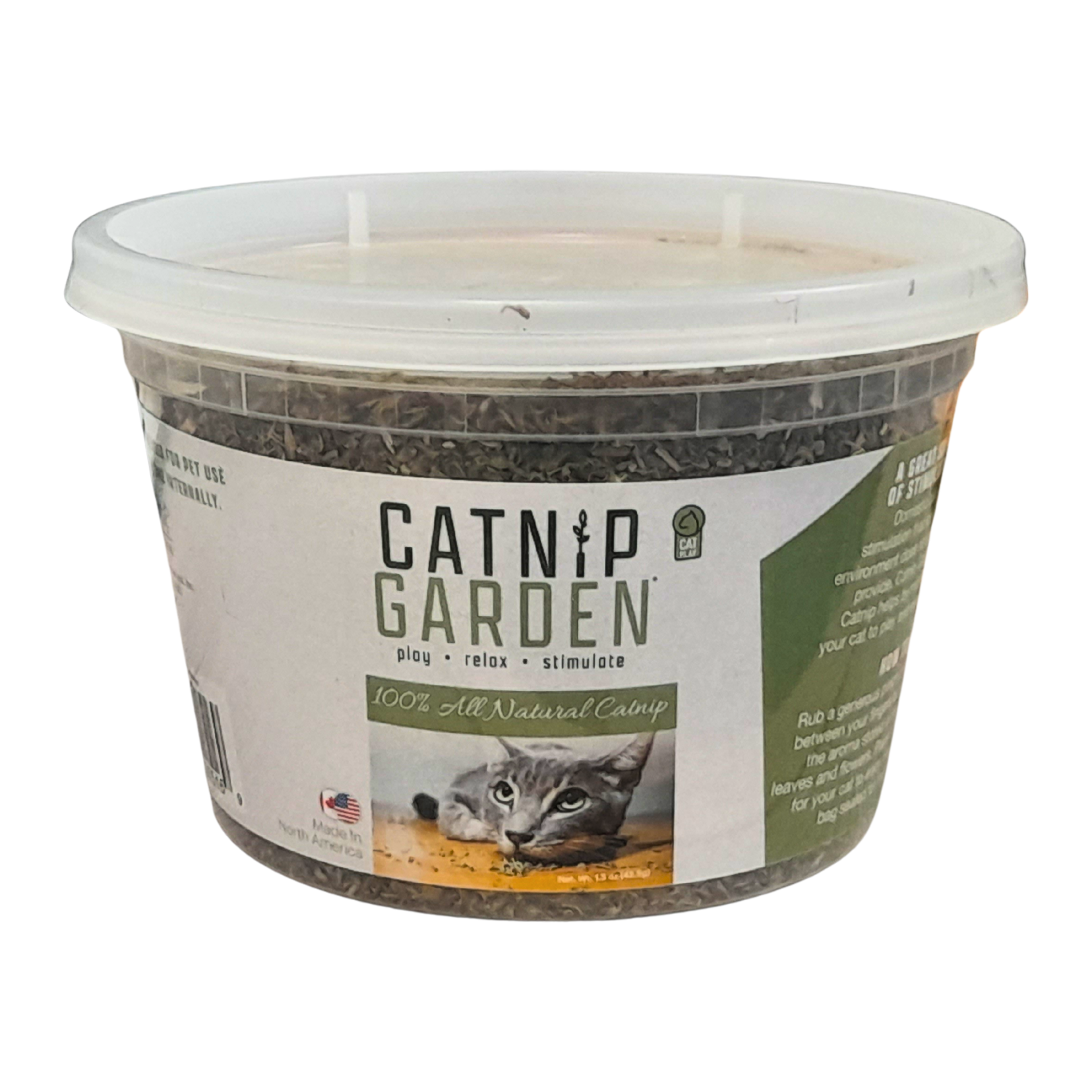 Multipet Catnip Garden Cup 1.5Oz/42.5G