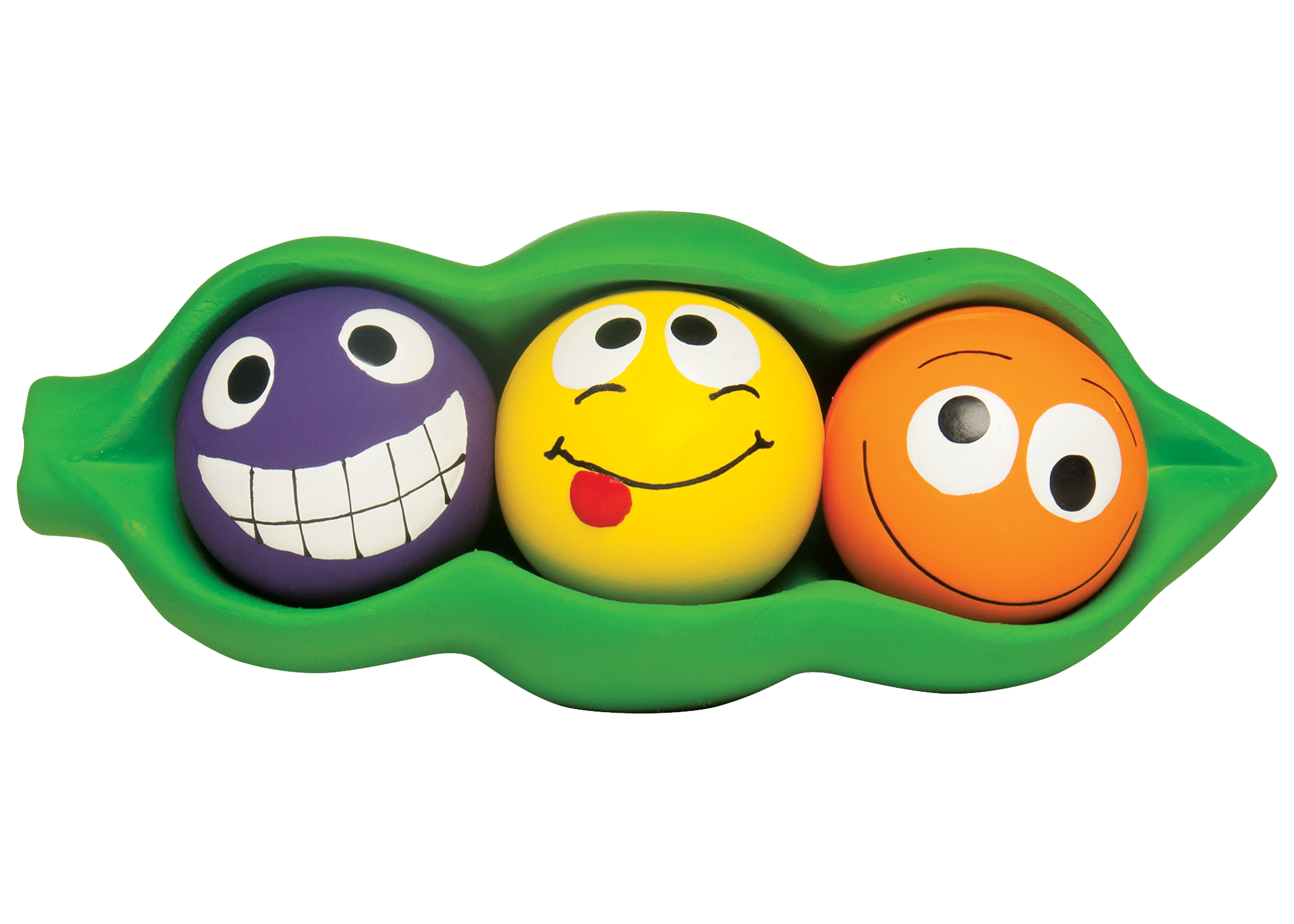 Multipet Latex Three Peas In A Pod 7.5"