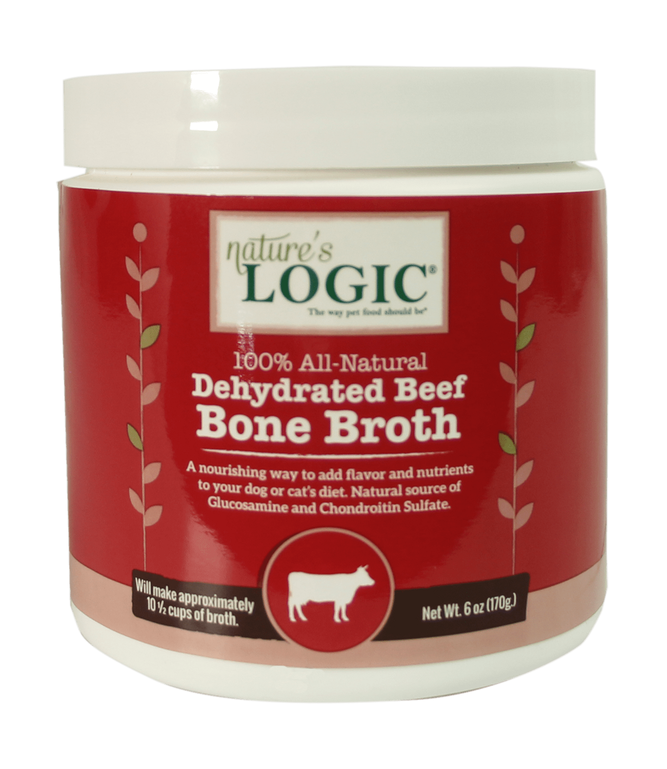 Nature's Logic Dehydrated Beef Bone Broth 6Oz/170G