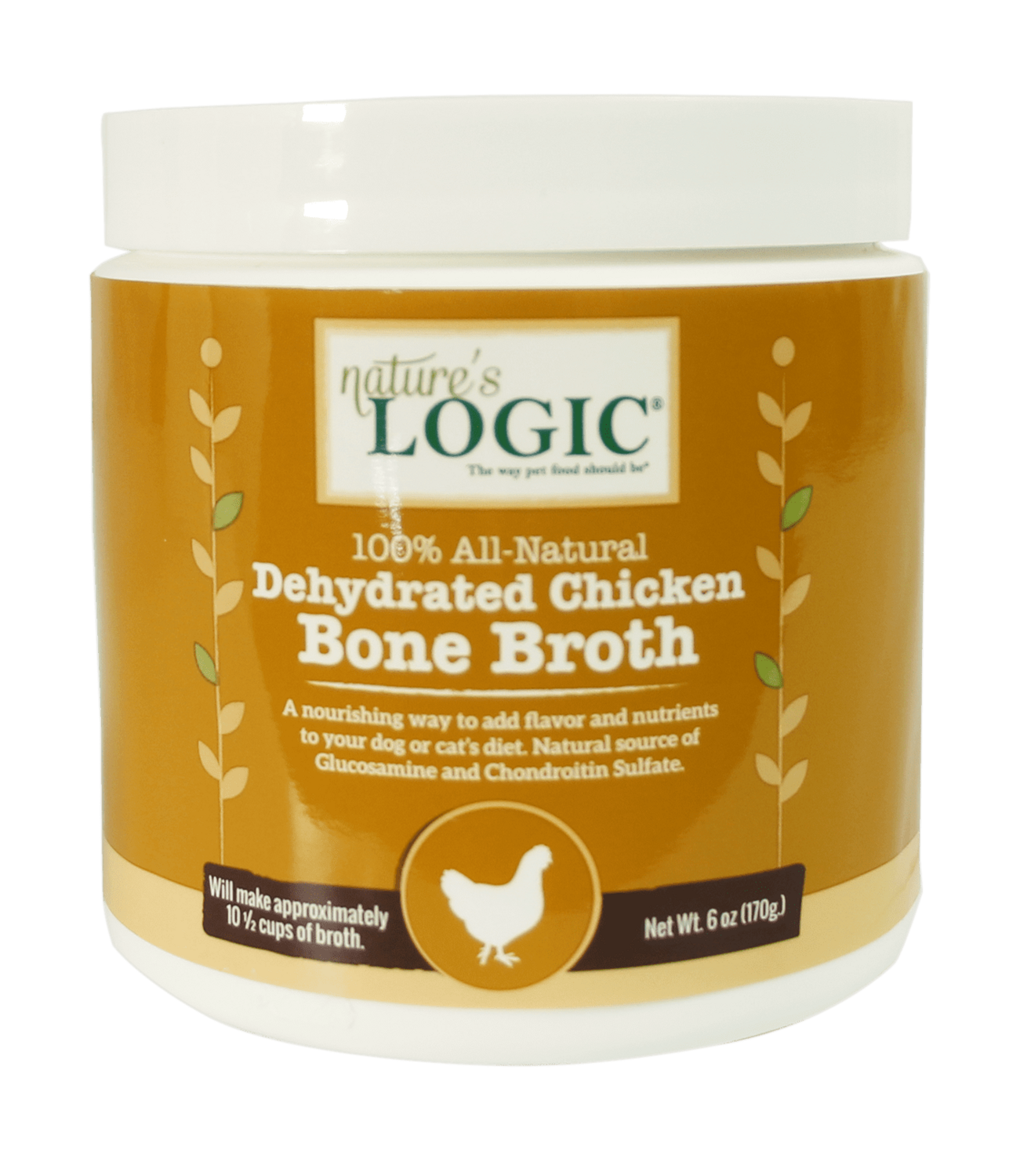 Nature's Logic Dehydrated Chicken Bone Broth 6oz/170g